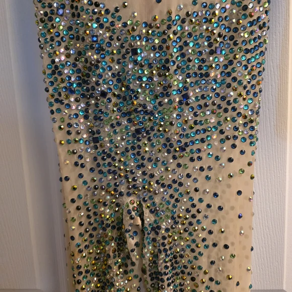 Elegant Sequin Embellished Jumpsuit